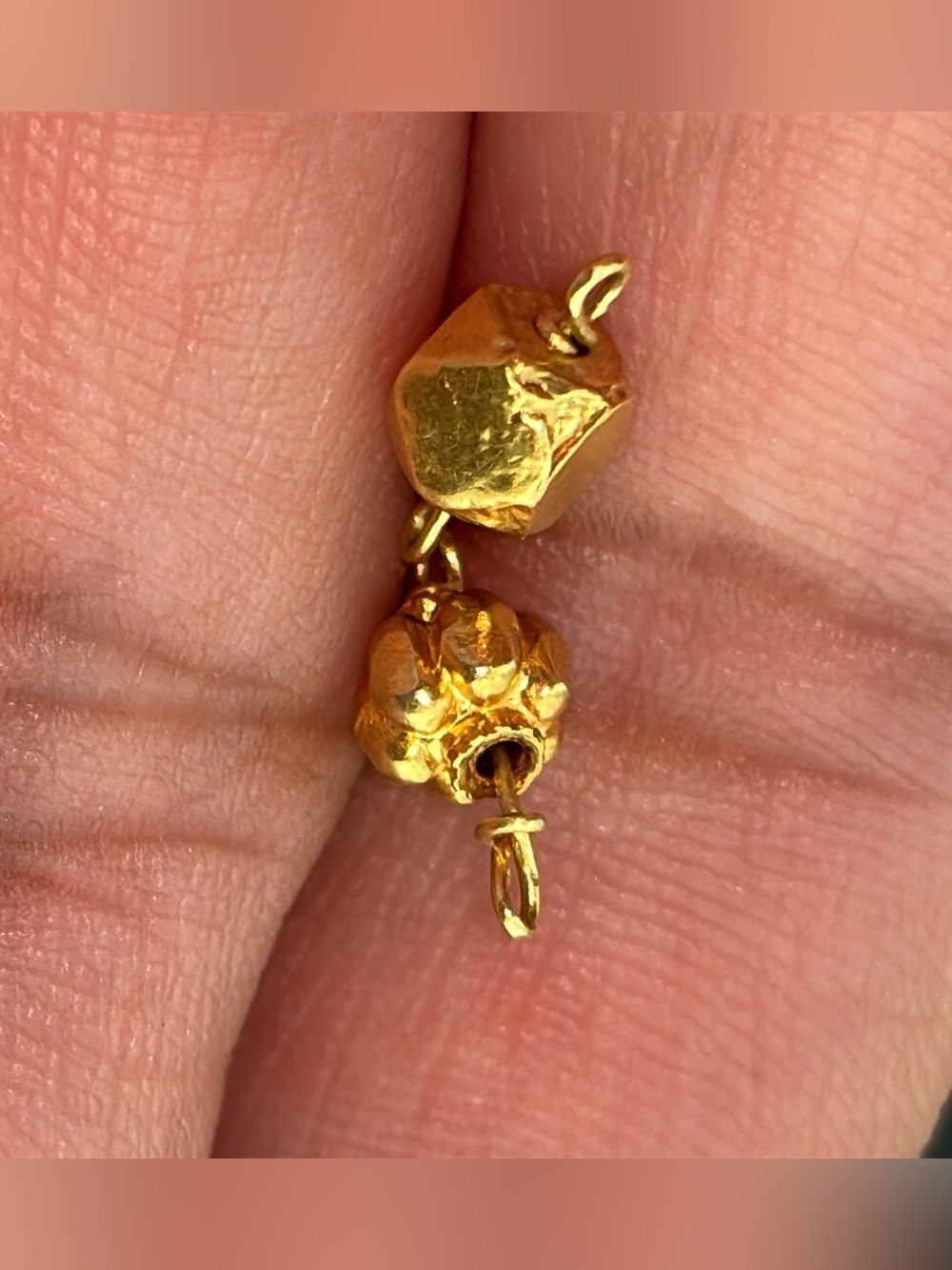 18k Gold Bead Findings for Jewelry Making - Picture 7 of 16